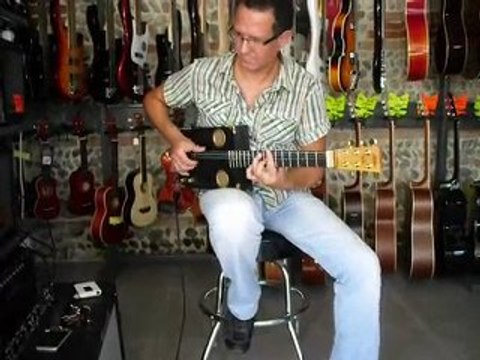 Cigar Box Guitar DALLIER Blues