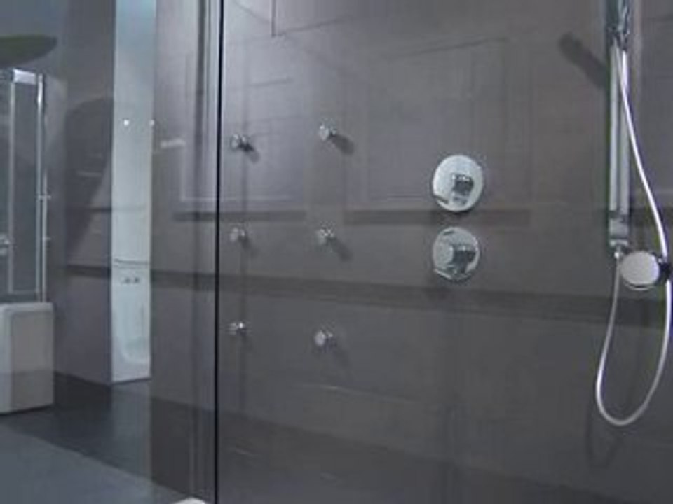 Teuco cabine de douche, avec salle de bain design MONTANARO
