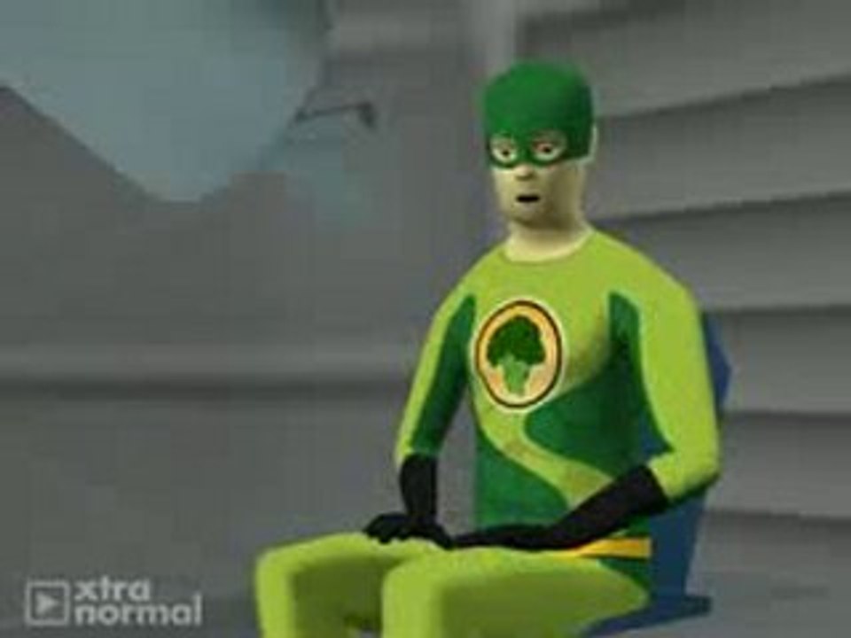 Green Living Superhero gives Green Living Tips