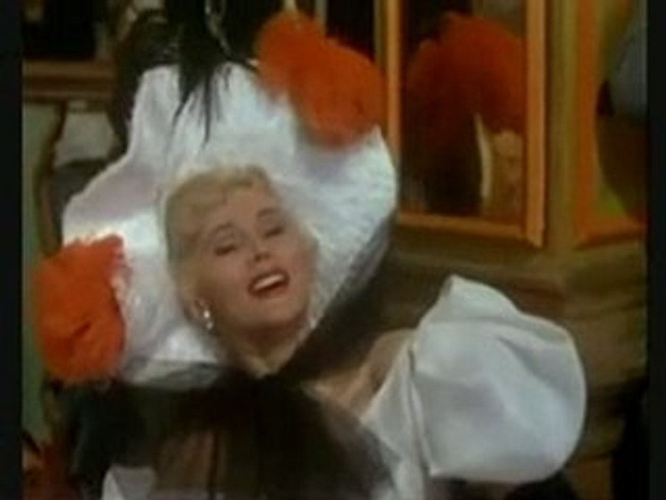 --ZSA ZSA GABOR (1952)--extrait de Moulin Rouge --