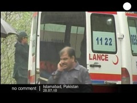 A passenger plane crashes in Pakistan near... - no comment