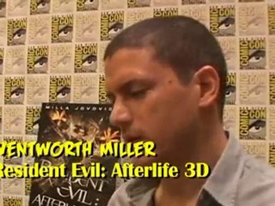 Resident Evil Cast at Comic Con 2010 Interview