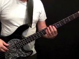 how to play bass to One Love  beginner's bass lesson
