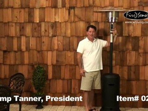 Black Powder Coated Standard Patio Heater