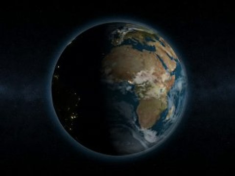 DreamScene Masaüstünde Dünya Windows Vista Ultimate Windows7