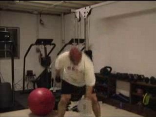 Dumbell Whip-Arounds for Explosive Rotatational Core Power