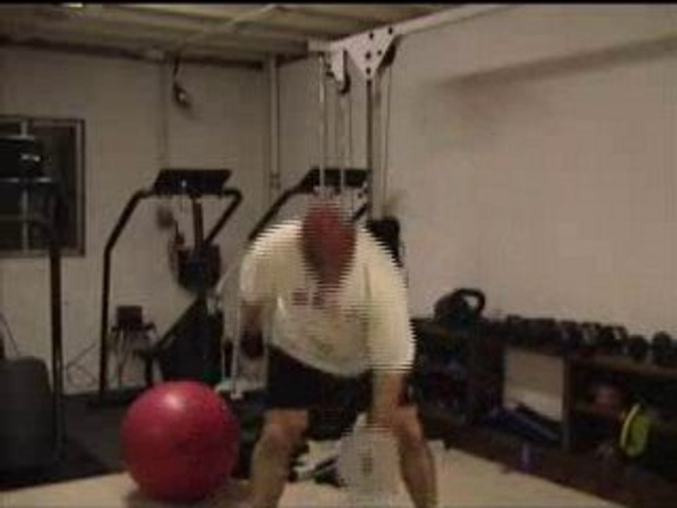 Dumbell Whip-Arounds for Explosive Rotatational Core Power