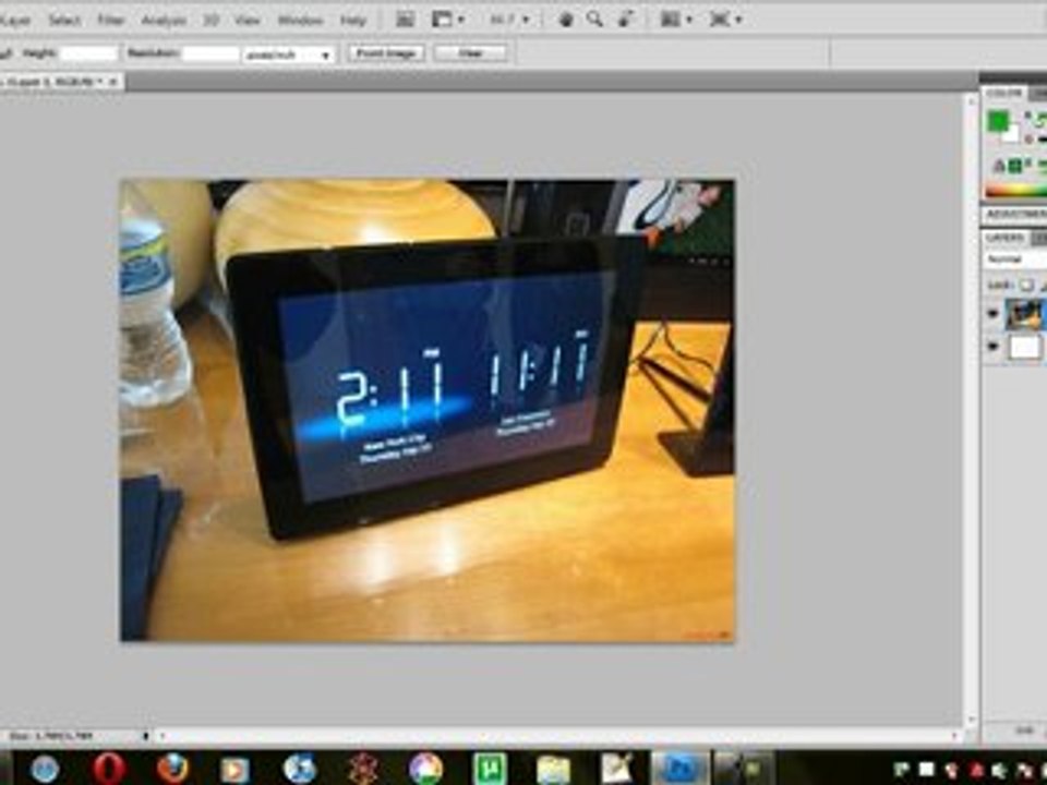 Adobe Photoshop CS5: Perspective Cropping