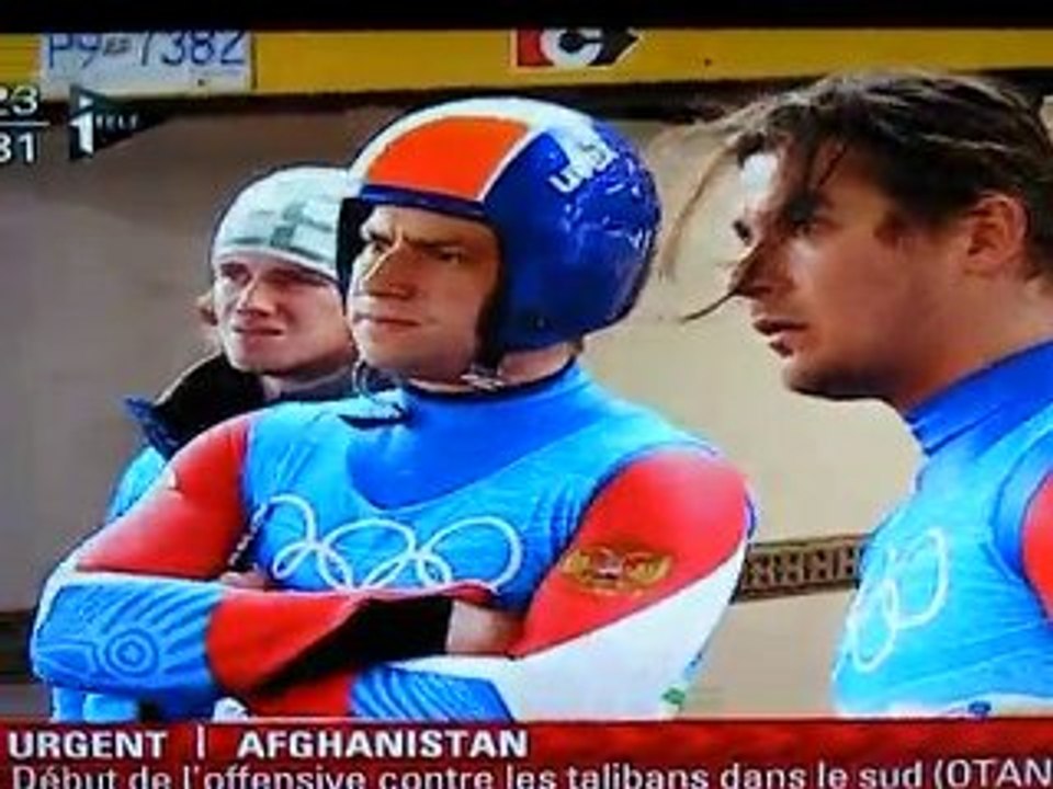 mort en direct JO 2010