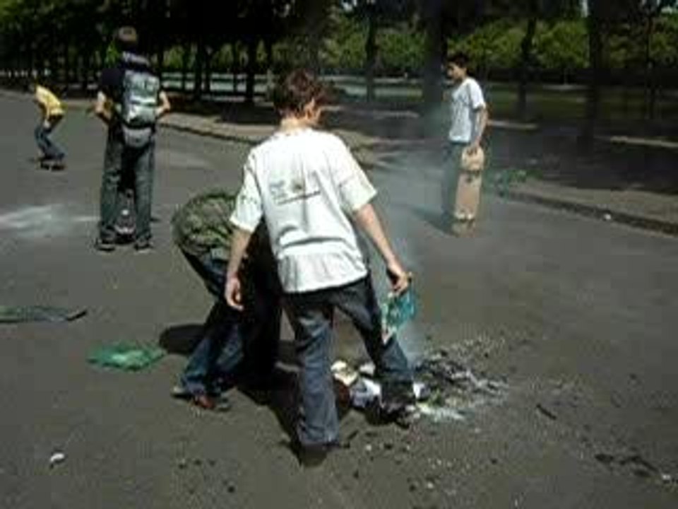 Skateurs, dernier jour de cour !!