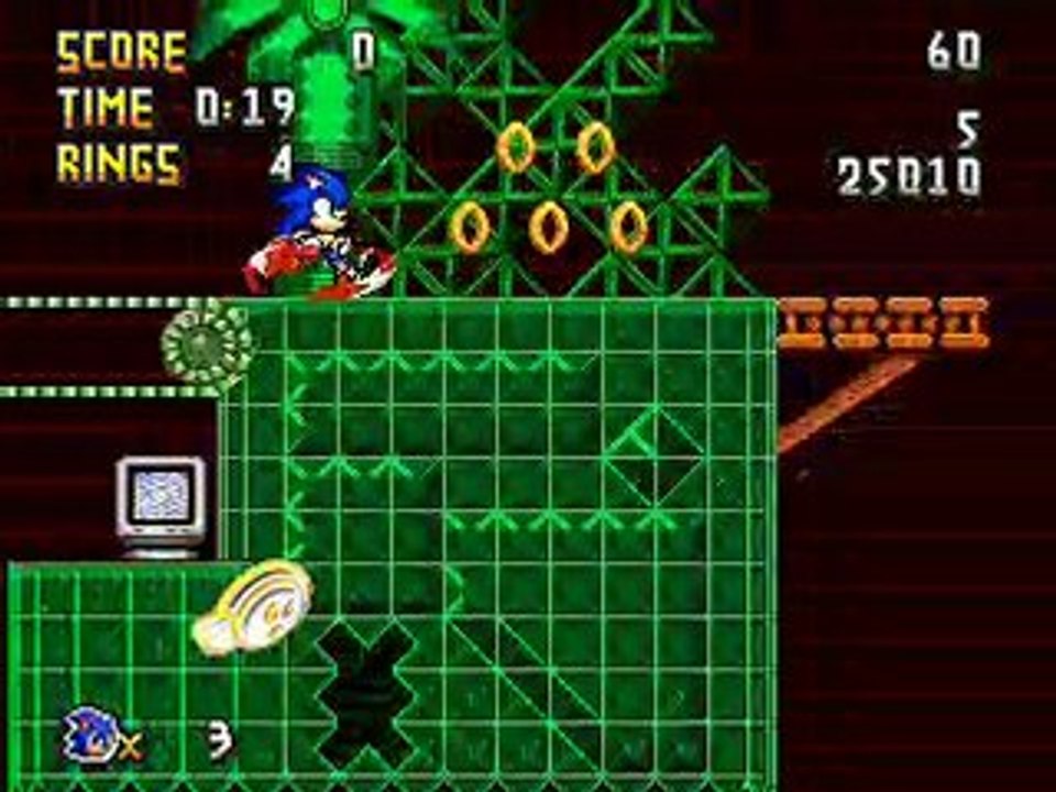 Sonic Worlds - Sprite Replacement + Animation Looping test