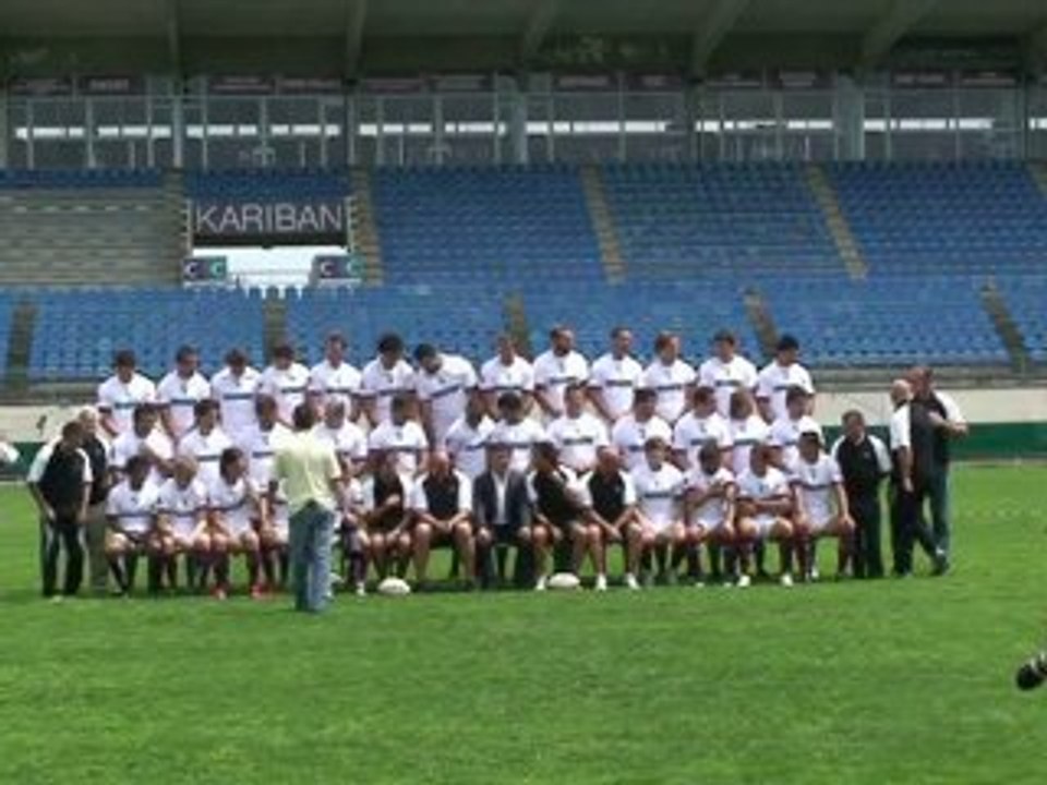 UNION BORDEAUX BEGLES RUGBY LA PHOTO OFFICIELLE