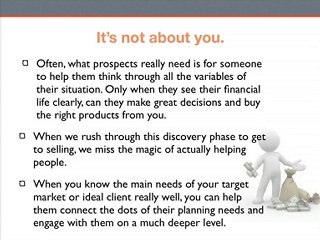 Offer Prospects What They Truly Need