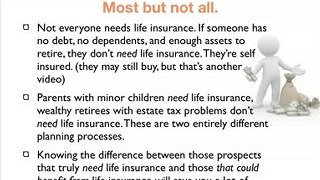 Not Knowing Who Really Needs Life Insurance