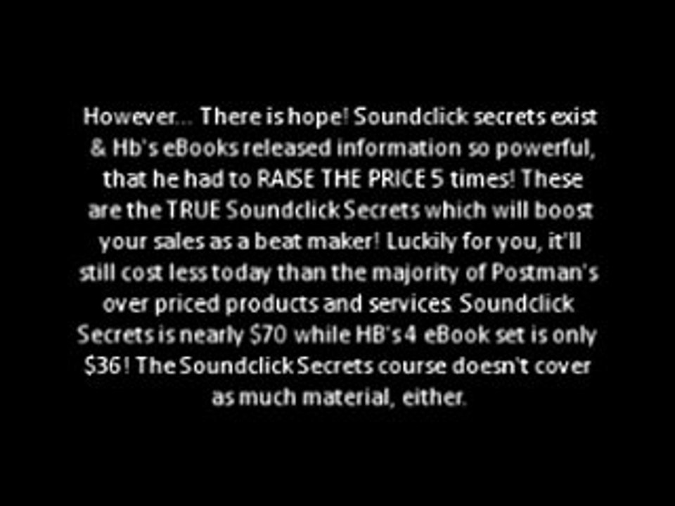 Soundclick Secrets