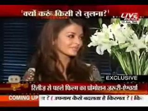 Aishwarya Rai Bachchan-Interview Live India-Pt.3-2010
