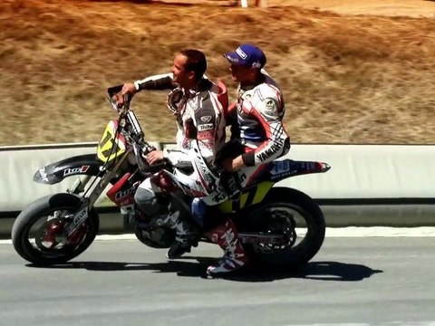 Resumé championnat de France Supermotard 2010 - Alpe d'huez