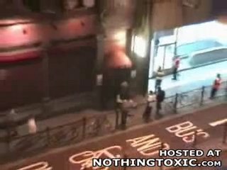 Tough Bouncer Takes on an Out of Control Prick.