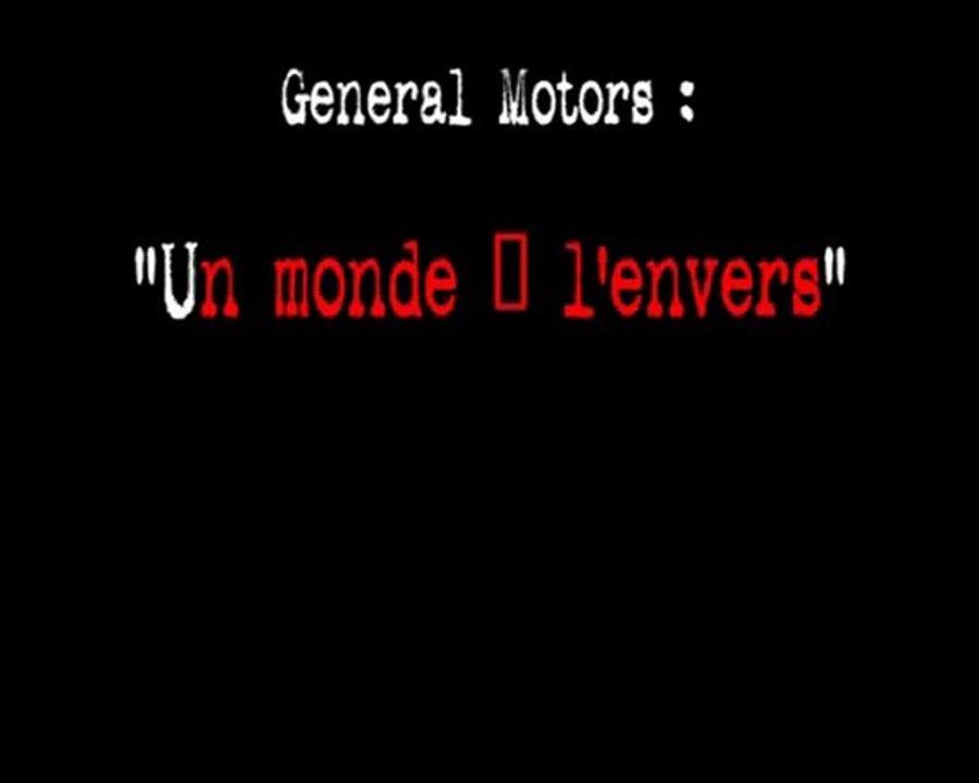 General Motors : Pression sur la CGT ...