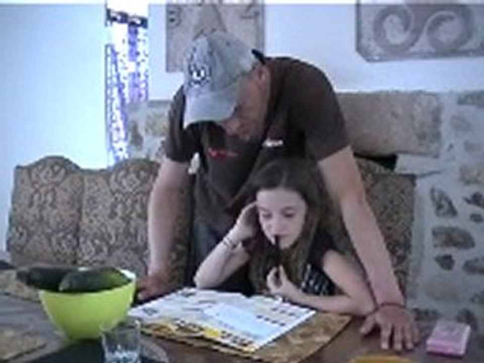 la fille et le papa (le cahier de vacances)