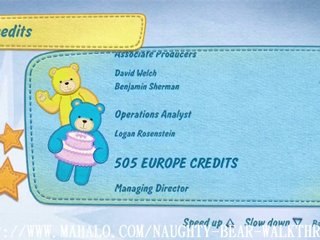 Naughty Bear Walkthrough - The Ending Credits Part 2