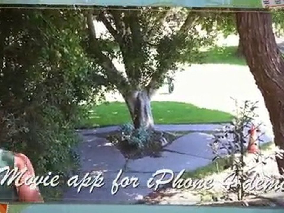 iphone video camera test