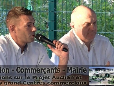 Réaction des Commercants seynois vs Auchan et autes