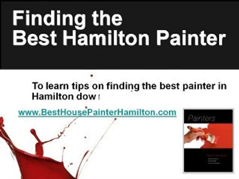 Get Best Hamilton House Paint Contractor and Painter Dundas