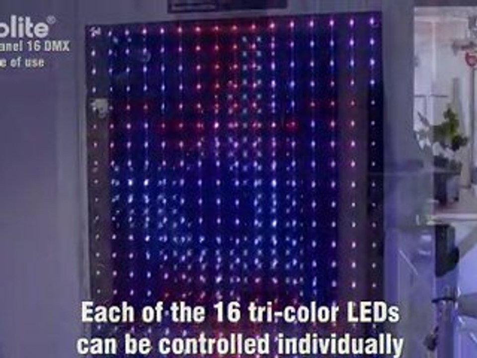 EUROLITE LED Pixel Panel 16 DMX