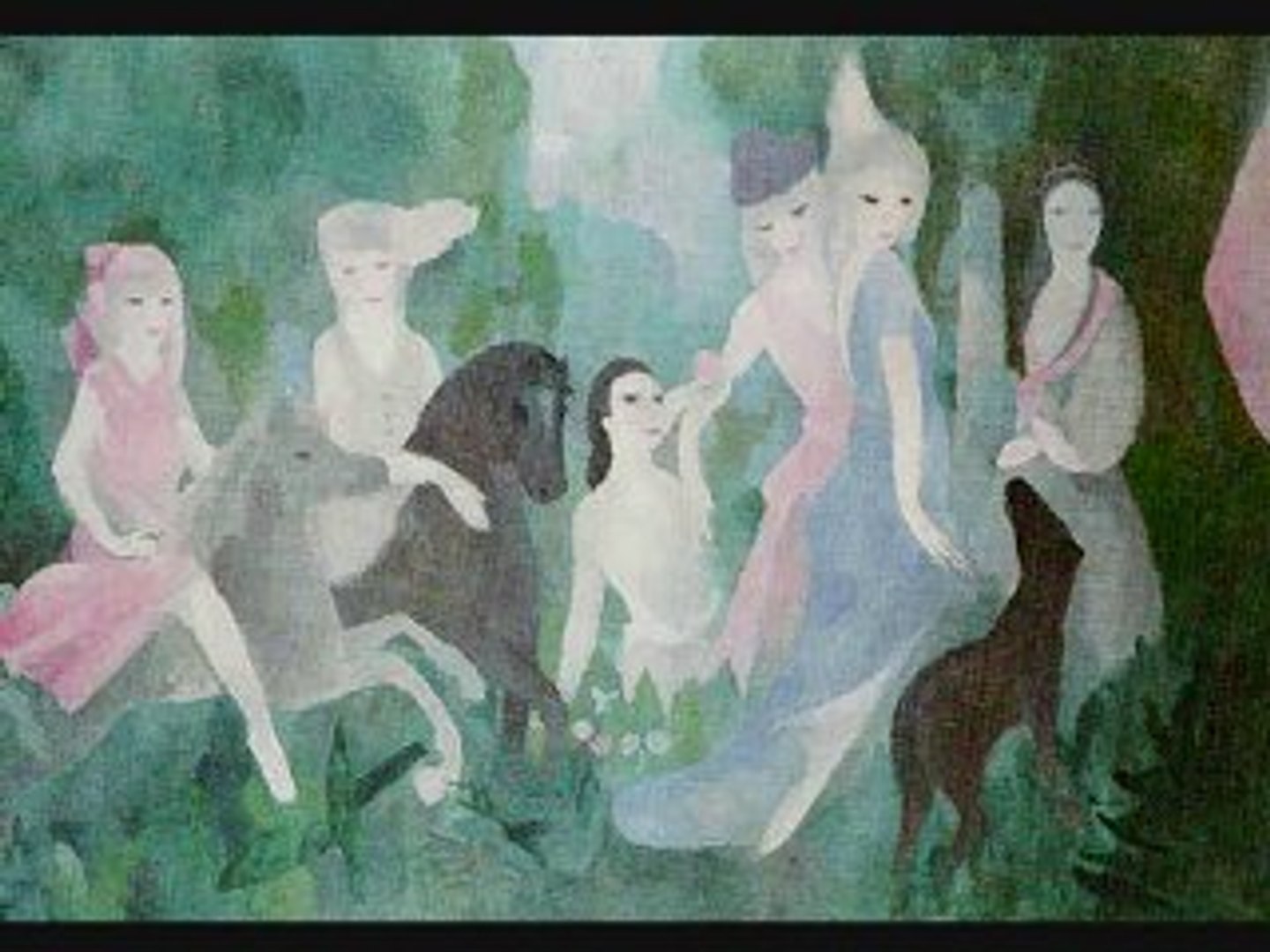 Aquarelles De Marie Laurencin Avec Offenbach Video Dailymotion