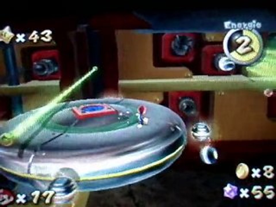Luigi sous la soucoupe