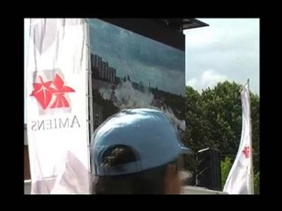 Foudroyage de la Tour d'Etouvie ( Amiens )