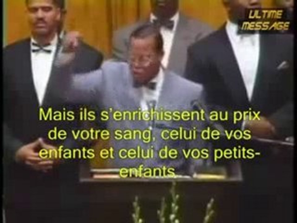 Farrakhan on the international bankers income tax..1/2 STFR