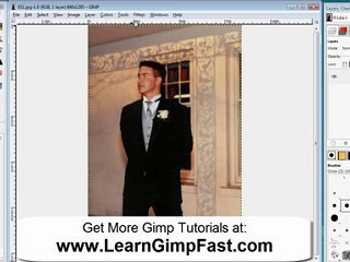 convert images to black and white with gimp