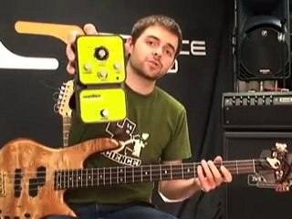 Bass Effects Pedal Demo - Soundblox Tri-Mod Wah