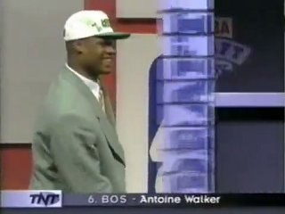 1996 NBA Draft - 6 - Antoine Walker, Kentucky