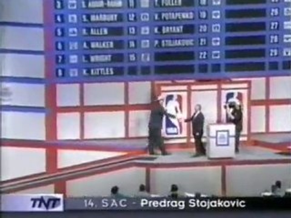 1996 NBA Draft - 14 - Predrag Stojakovic, PAOK