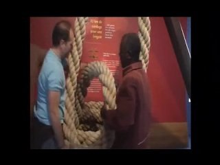 Pose du Cable d'ancre à la Corderie Royale