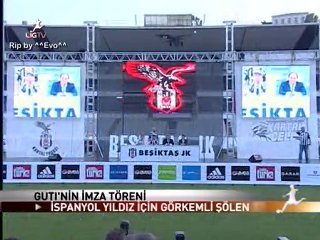 Jose Maria Gutiérrez Hernández İmzaTöreni www.besiktasim.net