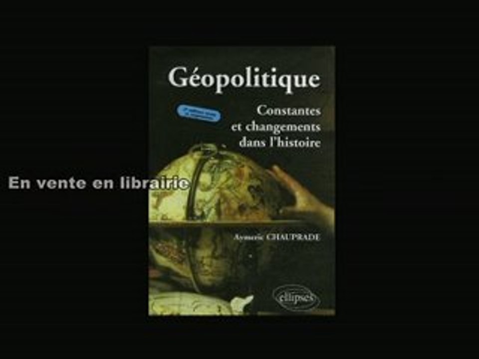 Géopolitique de l'Afghanistan - Volet 2 (annonce)