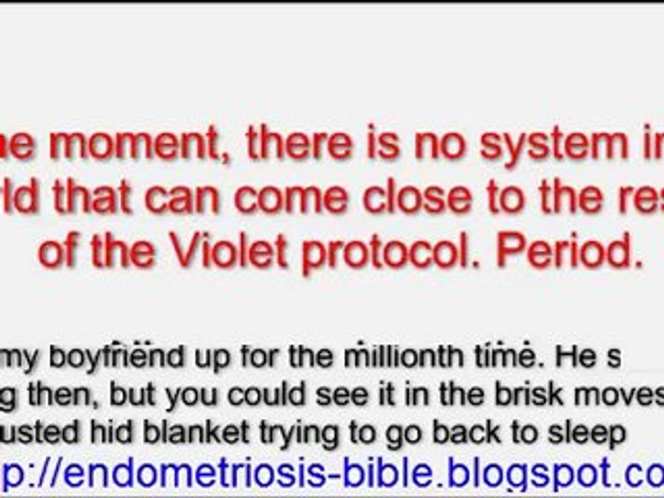 Endometriosis Treatment Bible Without Drugs or Surgery