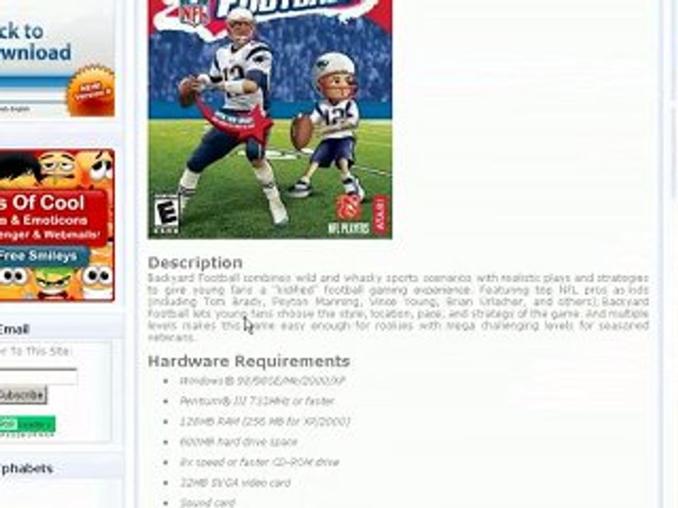Backyard Football 2008