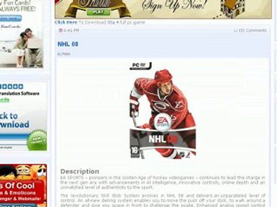 NHL 08