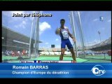 Calaisis TV Romain Barras champion d'Europe du décathlon