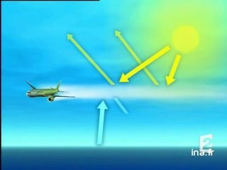JT- Les trainées d'avions influencent le climat?