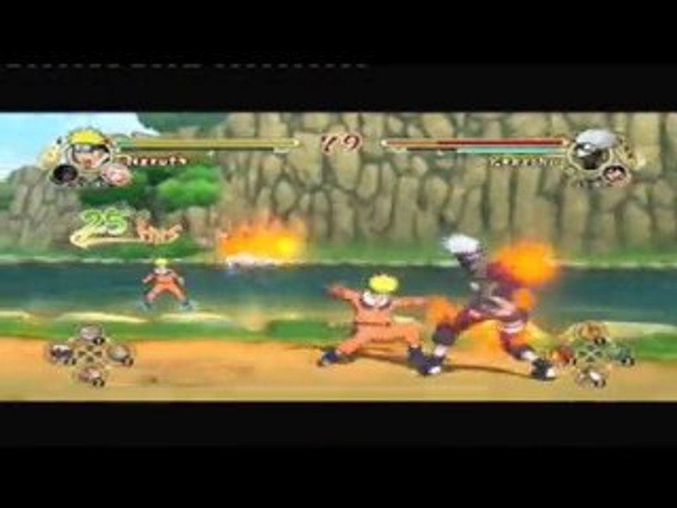 Naruto Ultimate Ninja Storm 1 sur PS3 :Naruto & Kakashi PS3
