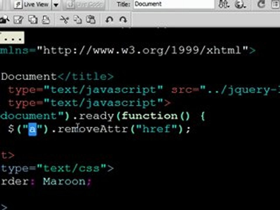 jQuery Tutorial - Power of jQuery to Turn On/Off