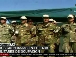 Prosiguen bajas en fuerzas militares de ocupación en Afgani