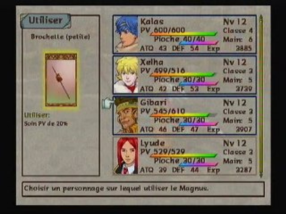 Baten Kaitos walkthrough 22) La chasseresse sauveuse