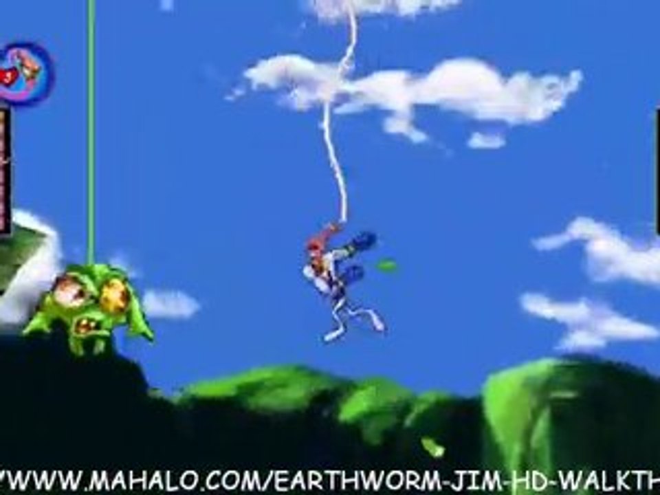 Earthworm Jim HD Walkthrough - Snot a Problem